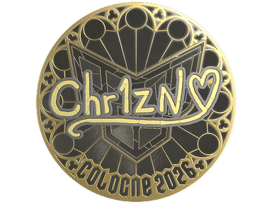 Sticker | Chr1zN (Gold) | Cologne 2026
