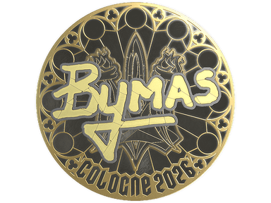 Sticker | Bymas (Gold) | Cologne 2026