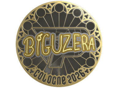 Sticker | biguzera (Gold) | Cologne 2026
