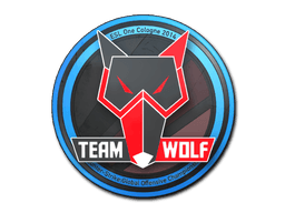 Sticker Slab | MTS GameGod Wolf | Cologne 2014