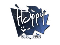 Sticker Slab | Happy | Cologne 2016