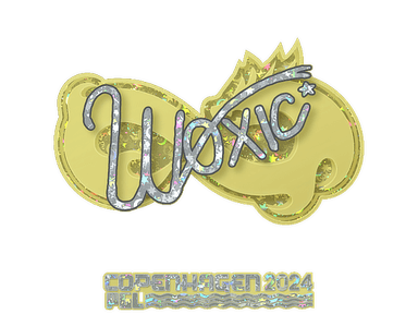 Sticker Slab | woxic (Glitter) | Copenhagen 2024