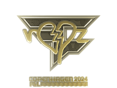 Sticker Slab | ropz (Gold) | Copenhagen 2024
