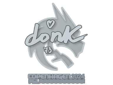 Sticker Slab | donk | Copenhagen 2024