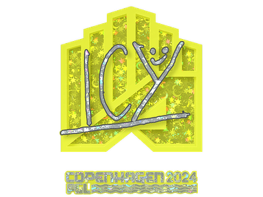 Sticker Slab | ICY (Glitter) | Copenhagen 2024