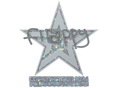 Sticker Slab | floppy (Glitter) | Copenhagen 2024