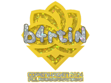 Sticker Slab | b4rtiN (Glitter) | Copenhagen 2024