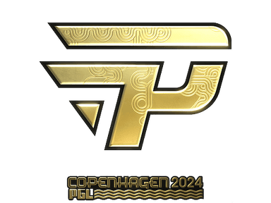 Sticker Slab | paiN Gaming (Gold) | Copenhagen 2024