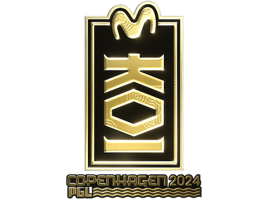 Sticker Slab | KOI (Gold) | Copenhagen 2024