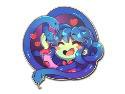 Sticker Slab | Baby Medusa