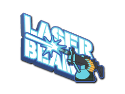 Sticker Slab | Laser Beam