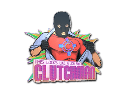 Sticker Slab | Clutchman (Holo)