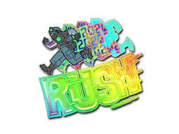 Sticker Slab | Rush 4x20 (Holo)