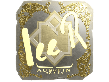 Sticker Slab | 1eeR (Gold) | Austin 2025