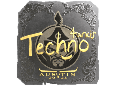 Sticker Slab | Techno4K (Foil) | Austin 2025