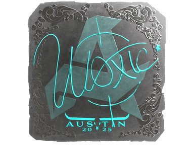 Sticker Slab | woxic (Foil) | Austin 2025