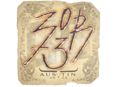 Sticker Slab | zorte | Austin 2025