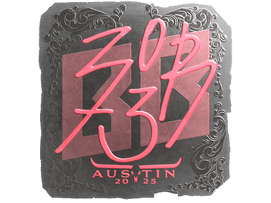 Sticker Slab | zorte (Foil) | Austin 2025