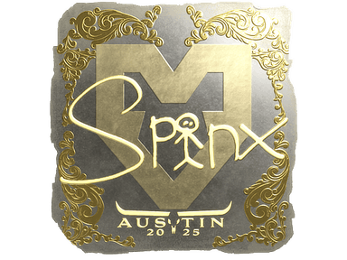 Sticker Slab | Spinx (Gold) | Austin 2025