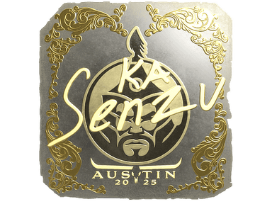 Sticker Slab | Senzu (Gold) | Austin 2025