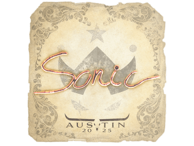 Sticker Slab | Sonic | Austin 2025