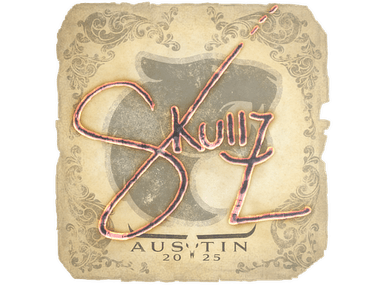 Sticker Slab | skullz | Austin 2025