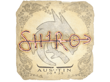 Sticker Slab | sh1ro | Austin 2025
