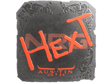 Sticker Slab | HexT (Foil) | Austin 2025