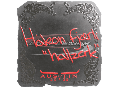 Sticker Slab | hallzerk (Foil) | Austin 2025
