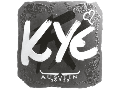 Sticker Slab | kye (Foil) | Austin 2025