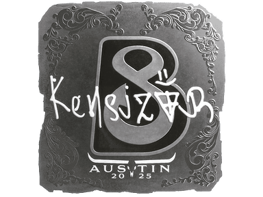 Sticker Slab | kensizor (Foil) | Austin 2025