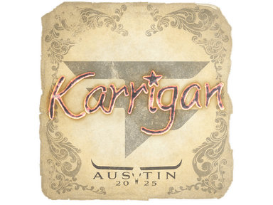 Sticker Slab | karrigan | Austin 2025