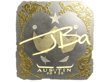 Sticker Slab | JBa (Gold) | Austin 2025