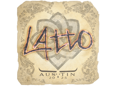 Sticker Slab | latto | Austin 2025
