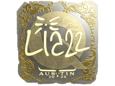 Sticker Slab | Liazz (Gold) | Austin 2025
