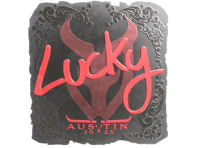 Sticker Slab | Lucky (Foil) | Austin 2025