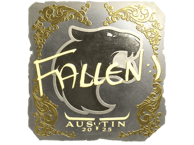 Sticker Slab | FalleN (Gold) | Austin 2025