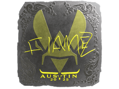 Sticker Slab | FlameZ (Foil) | Austin 2025