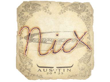 Sticker Slab | nicx | Austin 2025