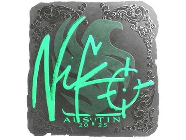 Sticker Slab | NiKo (Foil) | Austin 2025