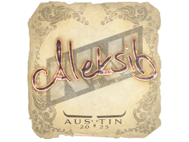 Sticker Slab | Aleksib | Austin 2025