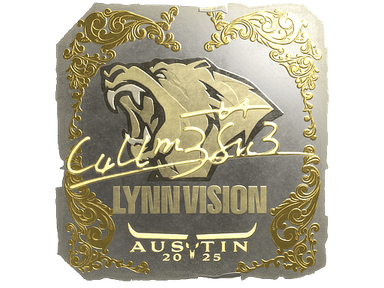 Sticker Slab | C4LLM3SU3 (Gold) | Austin 2025