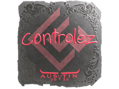 Sticker Slab | controlez (Foil) | Austin 2025