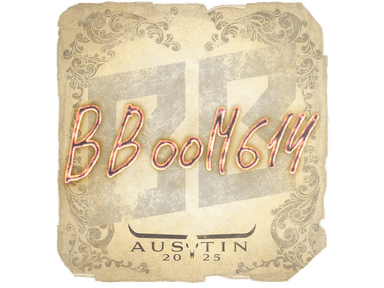 Sticker Slab | Boombl4 | Austin 2025