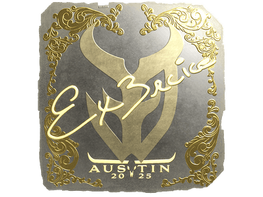 Sticker Slab | Ex3rcice (Gold) | Austin 2025
