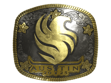 Sticker Slab | Falcons (Gold) | Austin 2025