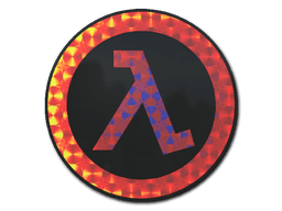 Sticker Slab | Lambda (Holo)