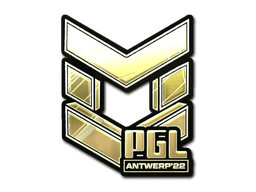 Sticker Slab | PGL (Gold) | Antwerp 2022