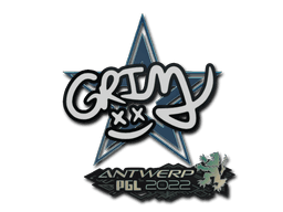 Sticker Slab | Grim | Antwerp 2022
