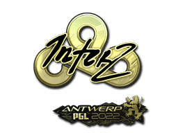 Sticker Slab | interz (Gold) | Antwerp 2022